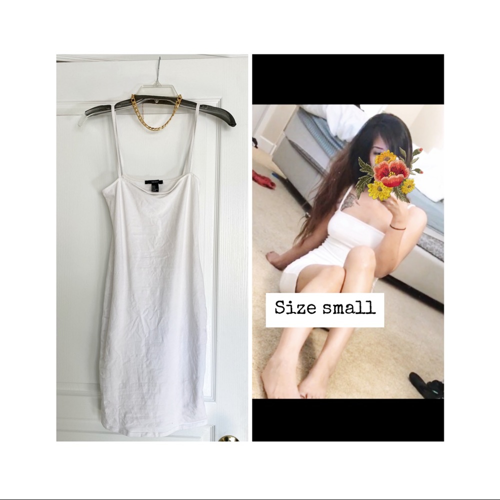 Last chance! On sale: Forever21 white slip dress